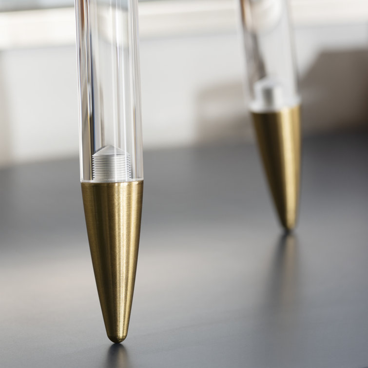 Crestview Karlie Clear Acrylic Tripod Table Lamp & Reviews Wayfair Canada